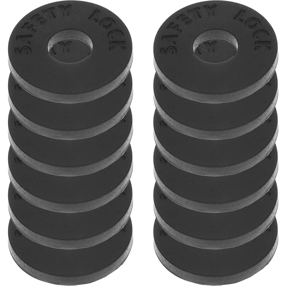 

10 Pcs Buckle Spacers Silicone Anti Slip Pad Durable Guitar Bass Accessories Non Slip Straps Guitar Parts