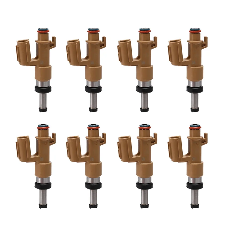 

Stable-8PCS New Fuel Injector Nozzle 23250-0S020 For Toyota Sequoia Land Cruiser Lexus GX460 LX570 V8 4.6L 5.7L