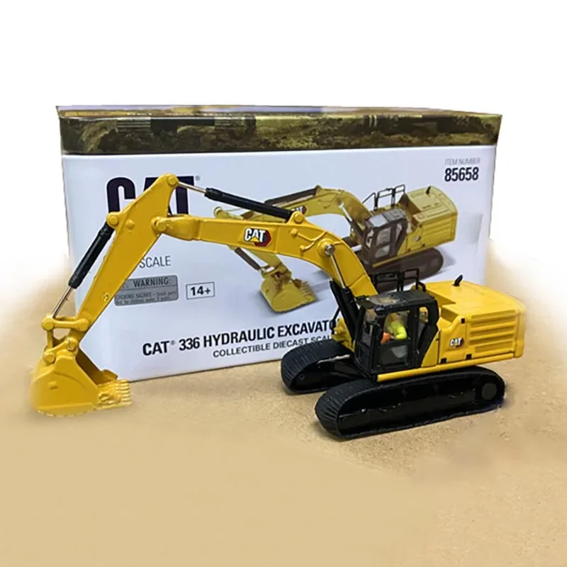 B-M DM 1:87 Scale CAT 336 Excavator Alloy Engineering Car Model Collection Ornaments 85658 Decoration Toy