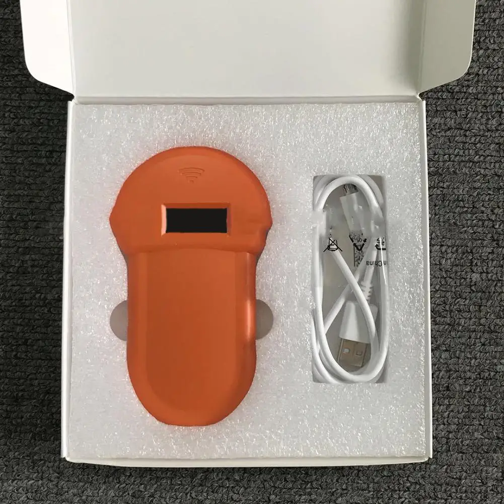 1Pc Pet ID Reader Animal Chip Digital Scanner USB Rechargeable Microchip Handheld Identification General Application for Cat Dog