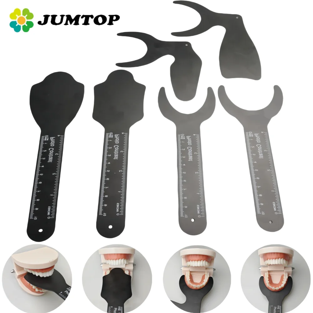 

Dental Photography Mirror Set - 1PC Intraoral Black Background Board for Orthodontic Photo Contrast Kit