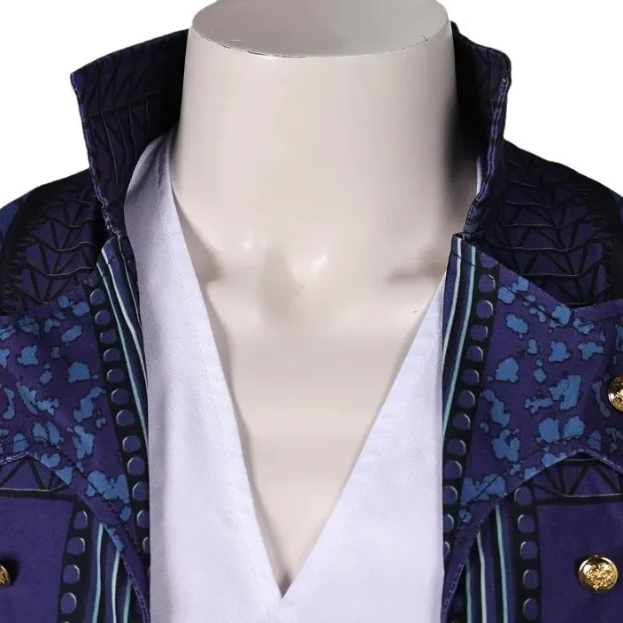 Wicked Prince Fiyero Cosplay Costume Disguise for Adult Men Clothes Shirts Vest Pants Outfits Halloween Carnival Party Suit