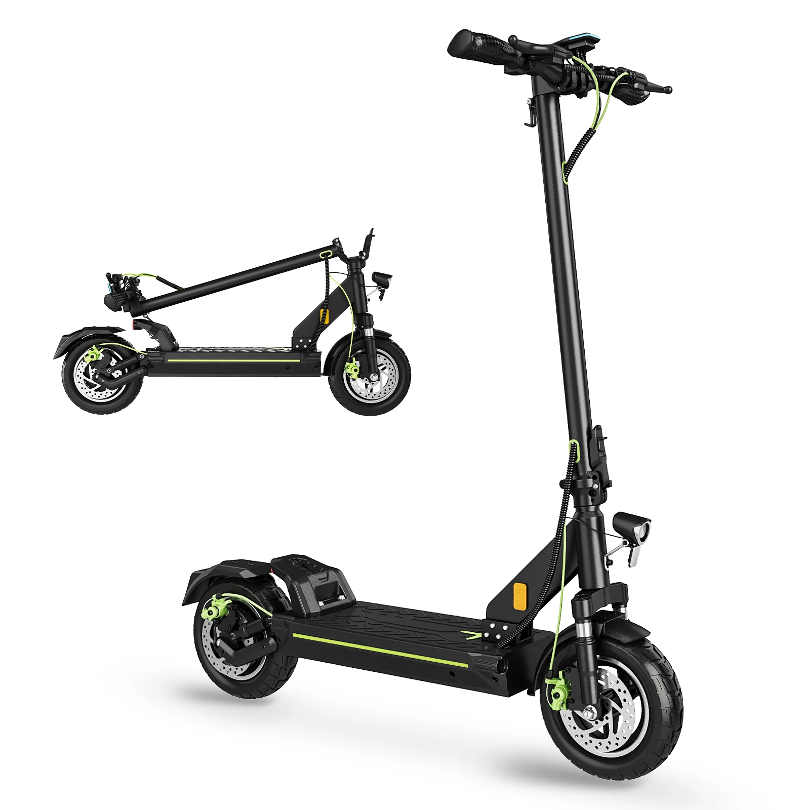 TODIMART E-Scooter mit Straßenzulassung D6/D6PRO 55/70 km Reichweite Elektroroller mit App Bluetooth 10-Zoll-Geländereifen Doppelte Federung BMS-Batterie 120 kg Tragfähigkeit