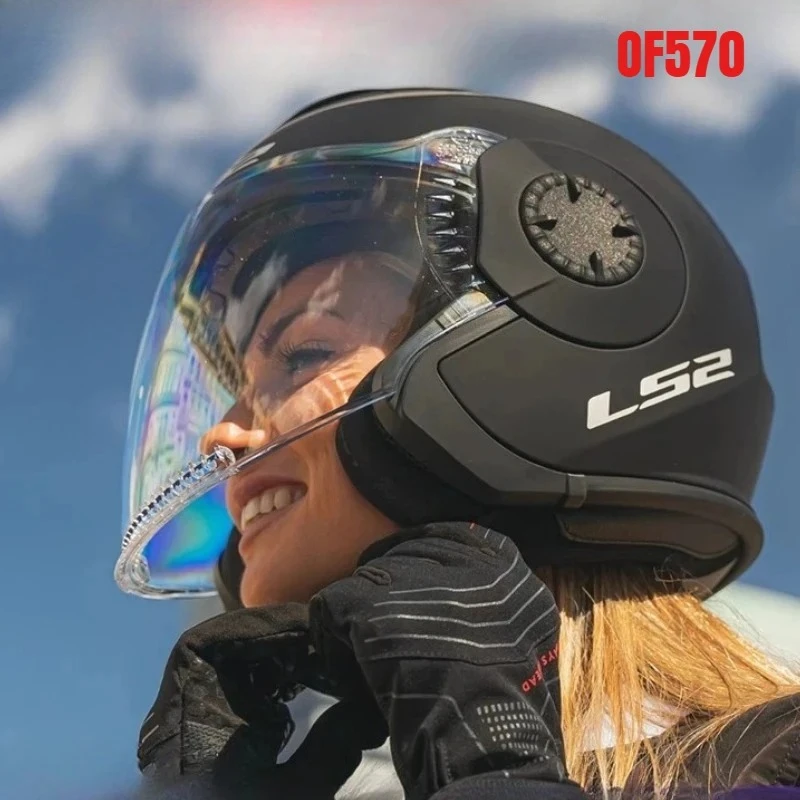 

OF570 Vintage Motorcycle Helmet Verso Open Face Locomotive Retro Scooter Motorbike Helmet ECE Approved AA