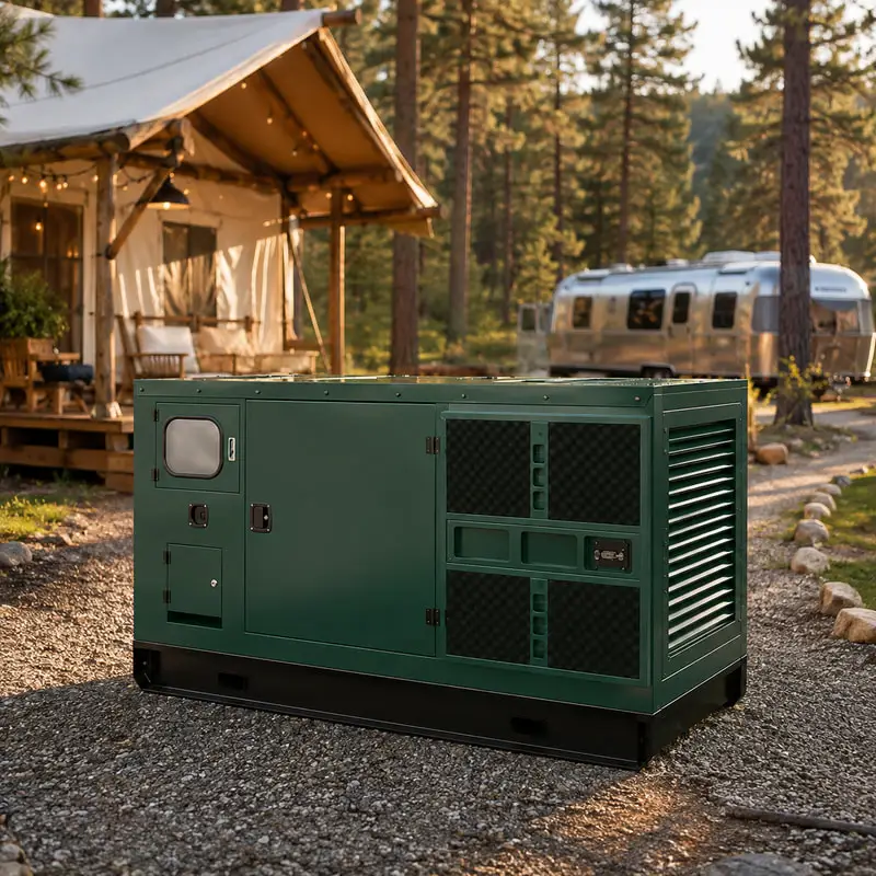 150kW Open Frame Generator Set for Utility Backup Low Noise Customized Easy Site Setup Three Phase Generator Emergency Backup