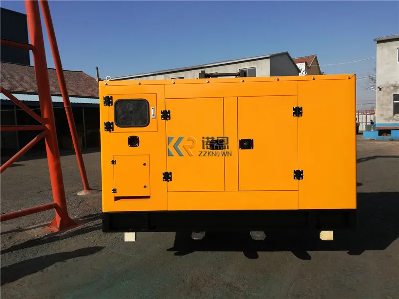 Generatore diesel trifase aperto silenzioso raffreddato ad acqua impianto di energia industriale di emergenza set di generatori di energia diesel resistenti alle intemperie