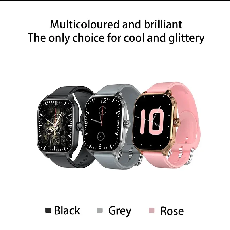 

НОВЫЕ мужские умные часы 2,01 дюйма, фитнес-часы, монитор здоровья, Bluetooth-вызов, спортивные наручные умные часы для женщин, 2026 телефонов Android