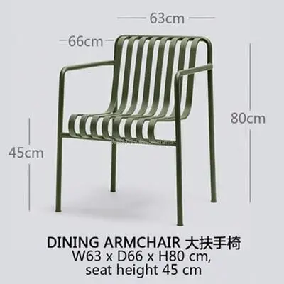 Modern minimalist green outdoor tables and chairs leisure courtyard milk tea shop café, outdoor balcony set of tables and chairs