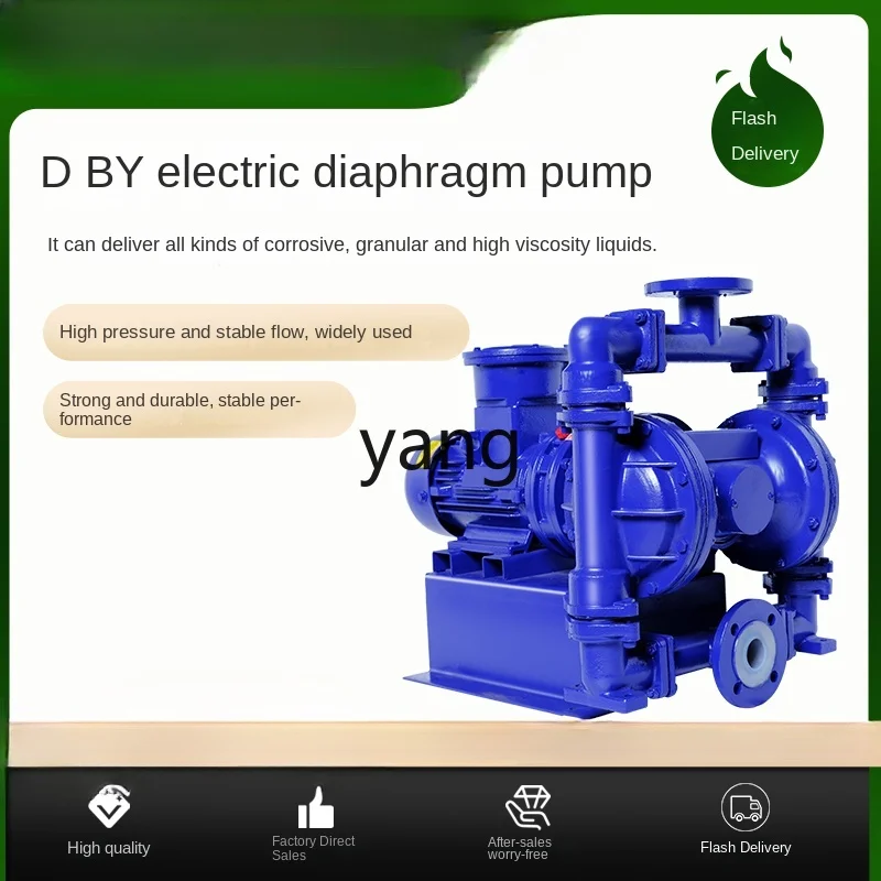 CX Electric Diaphragm Pump Plastic Stainless Steel Aluminum Alloy Cast Iron Fluorine-Lined Plastic