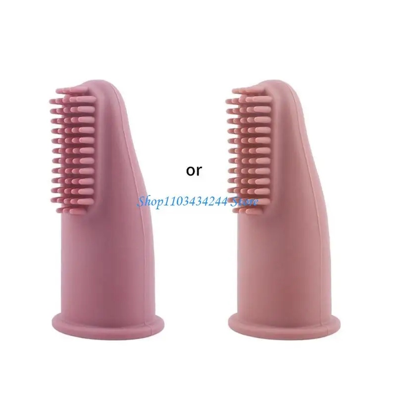 

G2TC Silicone Baby Finger Toothbrush Infant Toddler Kids Soft Care Hygiene Massaging Bristles Teeth Brush