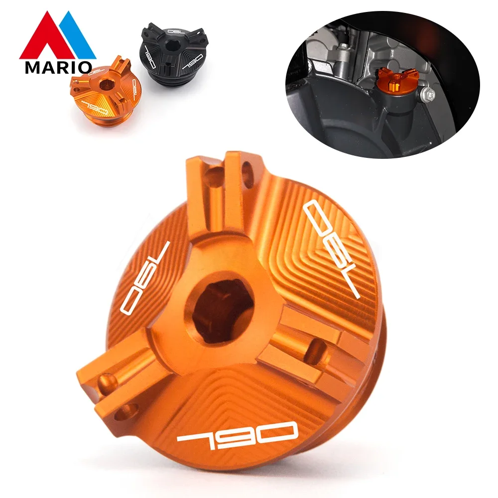 

For KTM 790ADV 1090 ADVENTURE 1290ADVENTURE 2020 Motorcycle Accessories Engine Oil Fuel Filler Filter Tank Cap Cover Plug