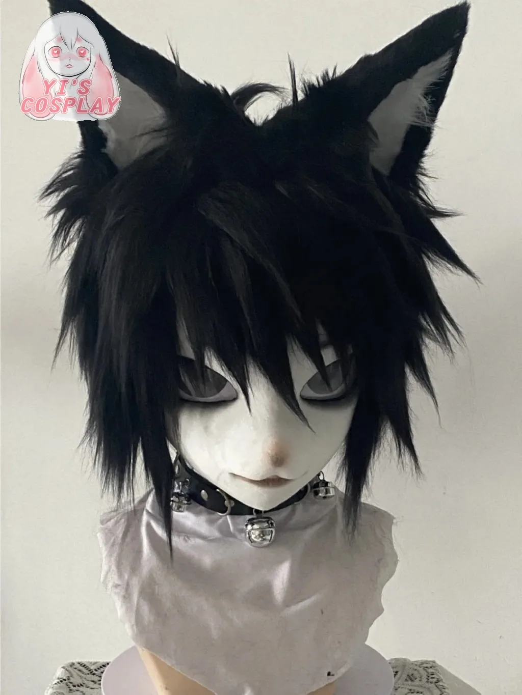 Yis cosplay Custom Furry head Kigurumi Head Cosplay Kemono Fursuit Handmade Headsets Beast Customized Fursuit Kemono Head