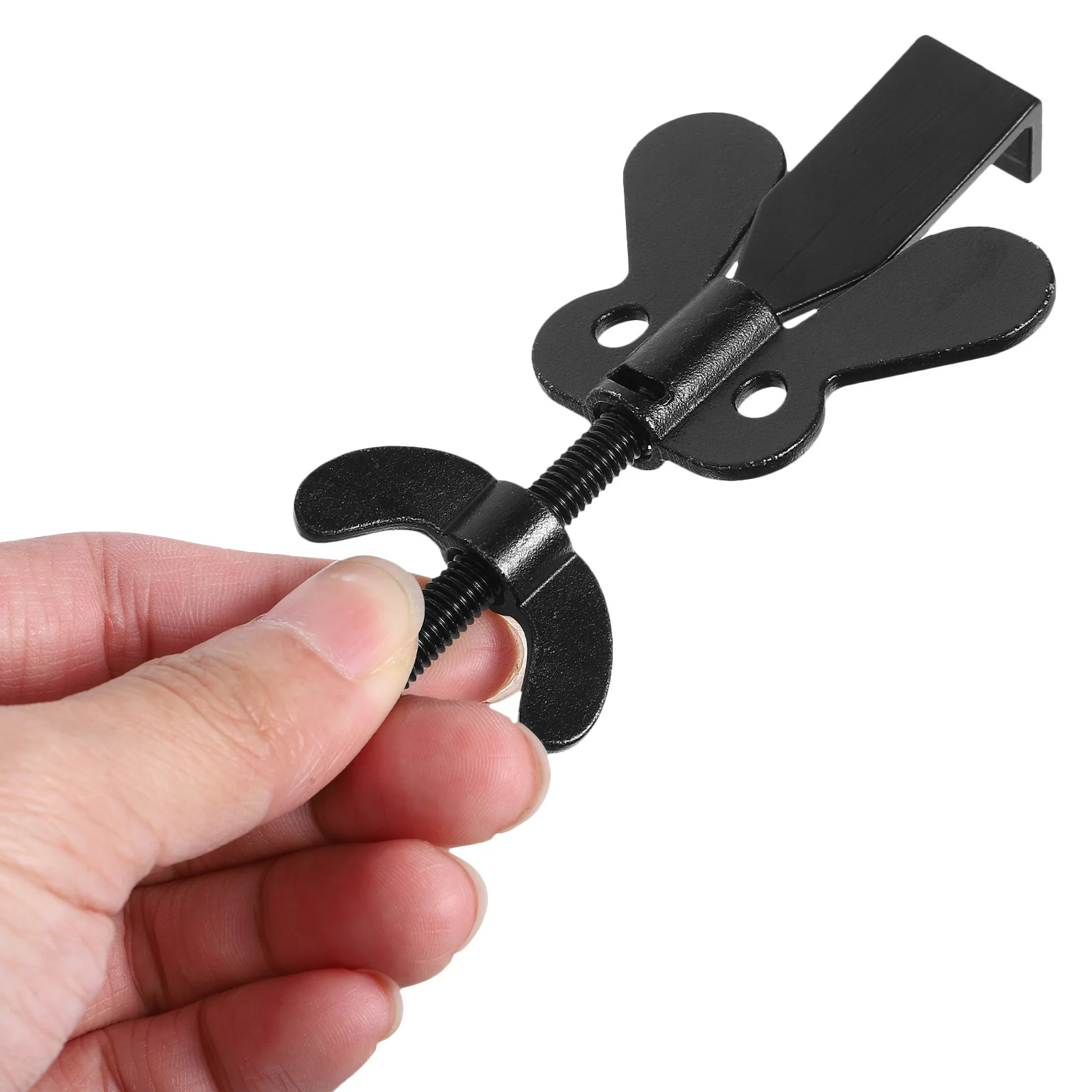 

Thickened Portable Lock For Home Security Heavy Duty Door Stopper Travel Hotel Dorm Use Compact Light Metal Door Locker Easy