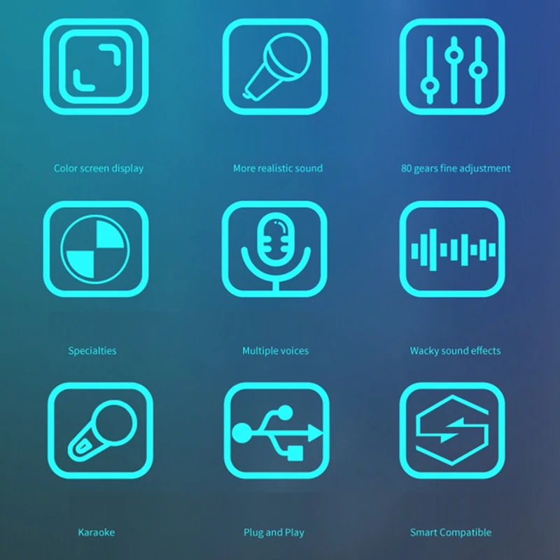 A9 Geluidskaart Voice Changer + Oortelefoon 11 Geluidseffecten KTV-modus Mannelijke stem naar vrouwelijke stem Gemakkelijk te installeren Voor Ios Android Duurzaam