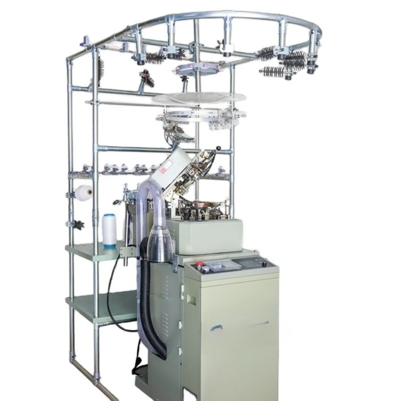 Professional new handmade socks manufacturing sock circular knitting machine