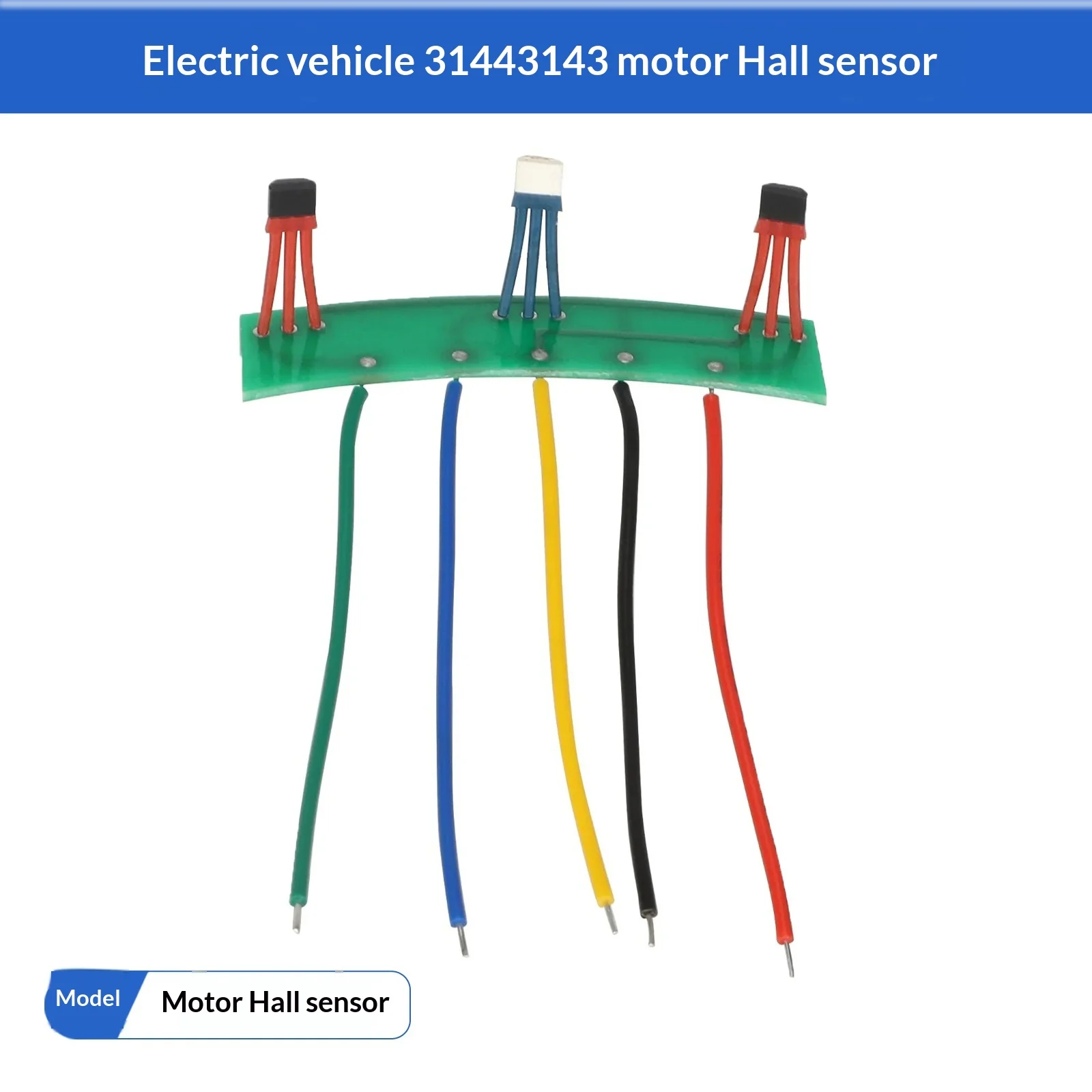

2pcs Motor Hall Sensor with Board Cable Electric Vehicles 3144 3143 for Motor PCB Motor Hall Sensor Electric Scooter Parts