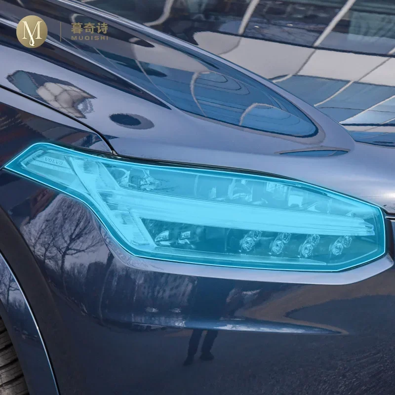 

Для Volvo XC90 2022-2025 автомобильные внешние фары защита от царапин ТПУ PPF защитная пленка ремонтная пленка против царапин аксессуары