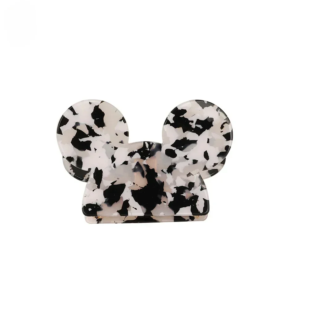 2023 New Arrival Fashion Cartoon Mickey Claws Cute Acrylic Hair Clips Shark Clip Claws Hair Accessories for Women