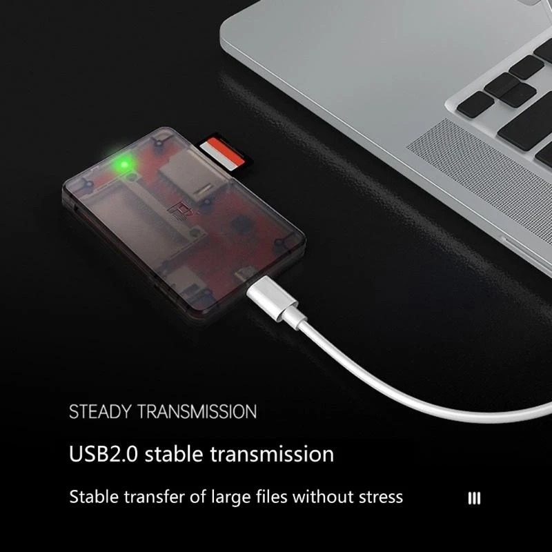 SZSU High Speed Card Reader for iPhone Transfer Photos & Videos in Seconds