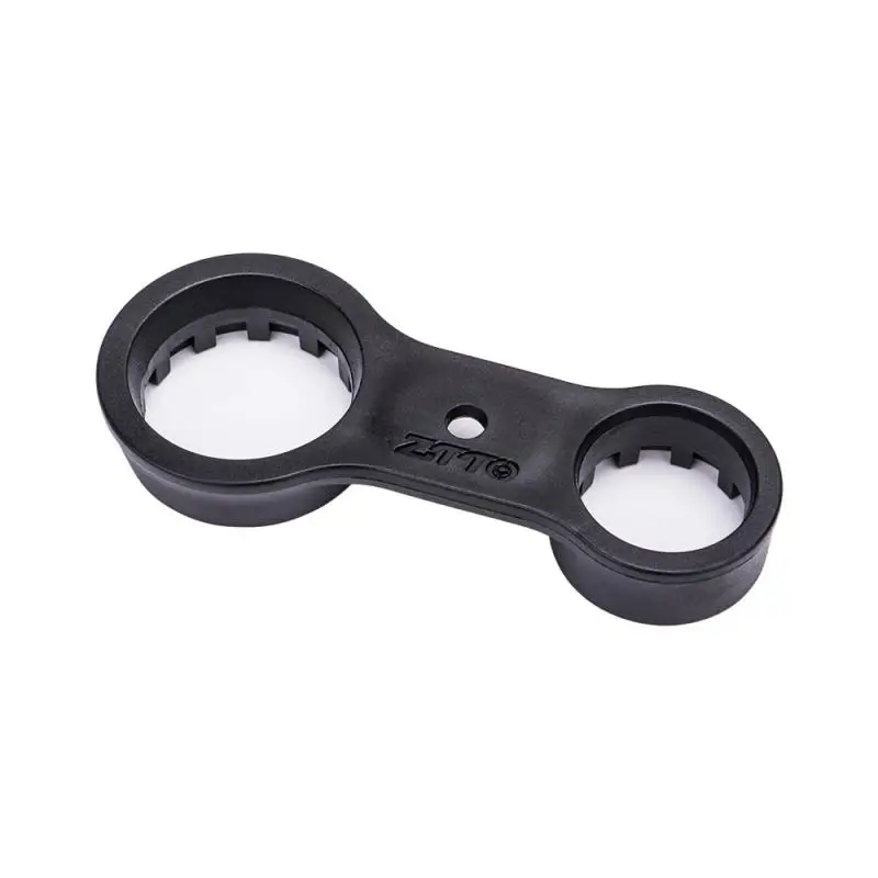 Double Ended Bike Bottom Bracket Wrench Tool, Ferramentas de Reparo, Fit para SR Suntour, XCT, XCM, XCR, MTB, Forquilha Frontal, Destacar