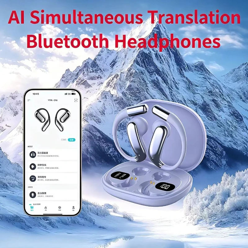 

E10 Open Style Bluetooth Earphone IPX5 Waterproof Ear Hook Style Power Display Wide Compatiblility Sport Earphone Listen Music