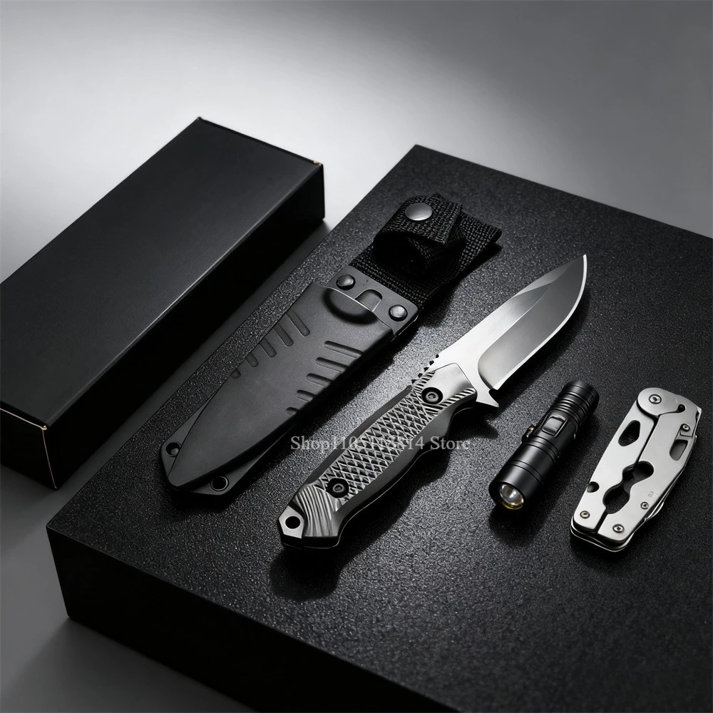 

Outdoor Rock Climbing Camping Straight Knife Hunting Fishing Portable Seal Outdoor Leisure Mountain Climbing Hand Knives