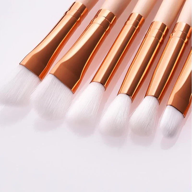12Pcs/Lot Eye Makeup Brushes Blending Powder Blush Professional Makeup Brush Set Cosmetic Kit Makeup Tools