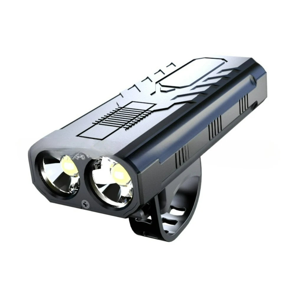 ไฟหน้าจักรยาน: ไฟฉายกันน้ำ 2-in-1 สว่างพิเศษสำหรับการขี่กลางคืน แบบหนีบสว่างพิเศษสำหรับนักเรียนและจักรยานเสือภูเขา