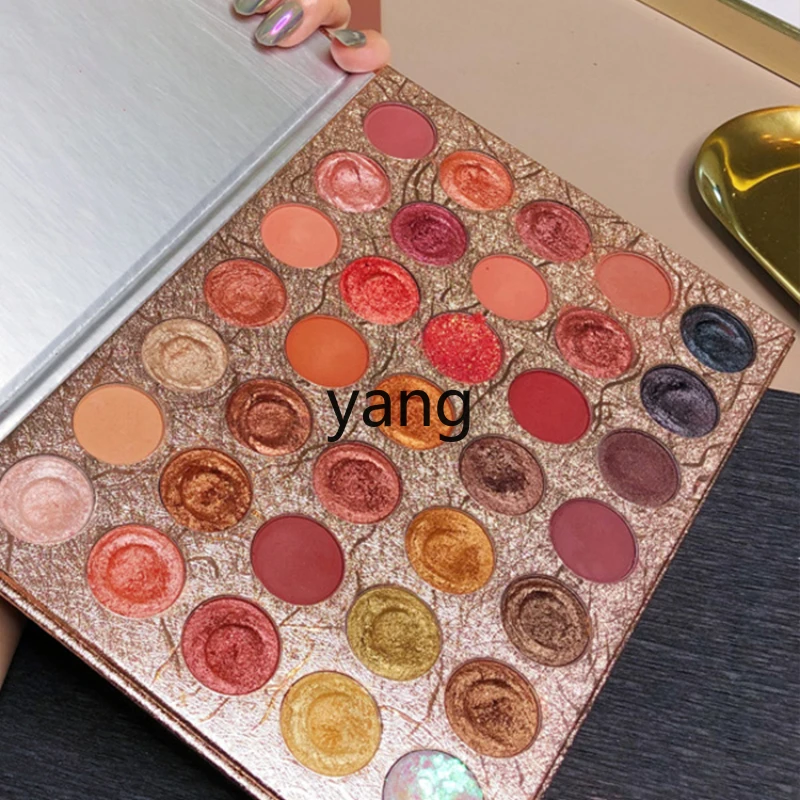 CX Multi-Color Eye Shadow Plate Brand Giant Shimmering Powder Shimmer Matte Sequins Waterproof Oversized Plate