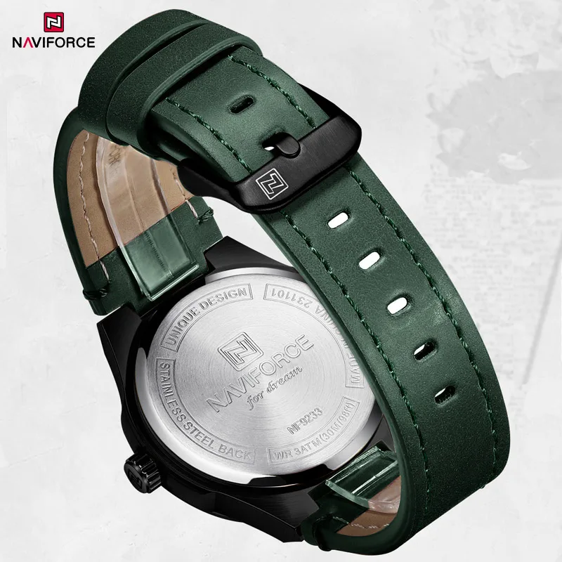 NAVIFORCE Orologio da uomo di marca di moda Impermeabile Orologio da polso al quarzo maschile Sport Durevole Orologio militare Relogio Masculino 2024 Nuovo