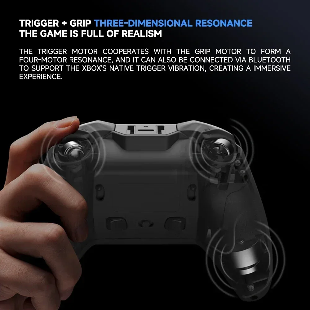 Op voorraad Flydigi Vader 4 Pro Gamepad Force Verstelbare Rocker Schakelbare triggers Gamecontroller Ergonomische pc-gameraccessoires