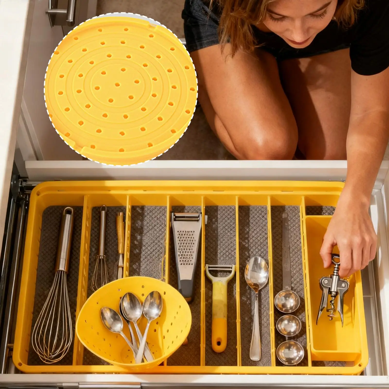 

Миска для мытья фруктов, силиконовая складная кухонная миска для мытья фруктов с ситечком для салата, макарон, лапши, приготовления еды, чеснока