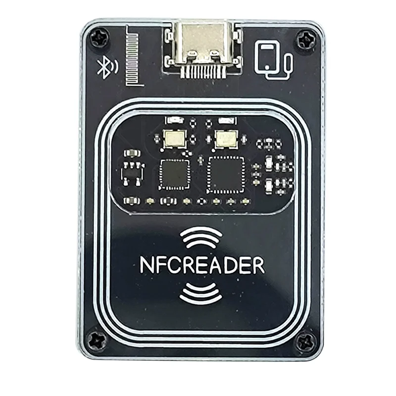 N82R 3X PCR532 NFC RFID Bluetooth Wireless Module IC Card Reader Writer RFID Emulator Minicopy With Type-C Interface