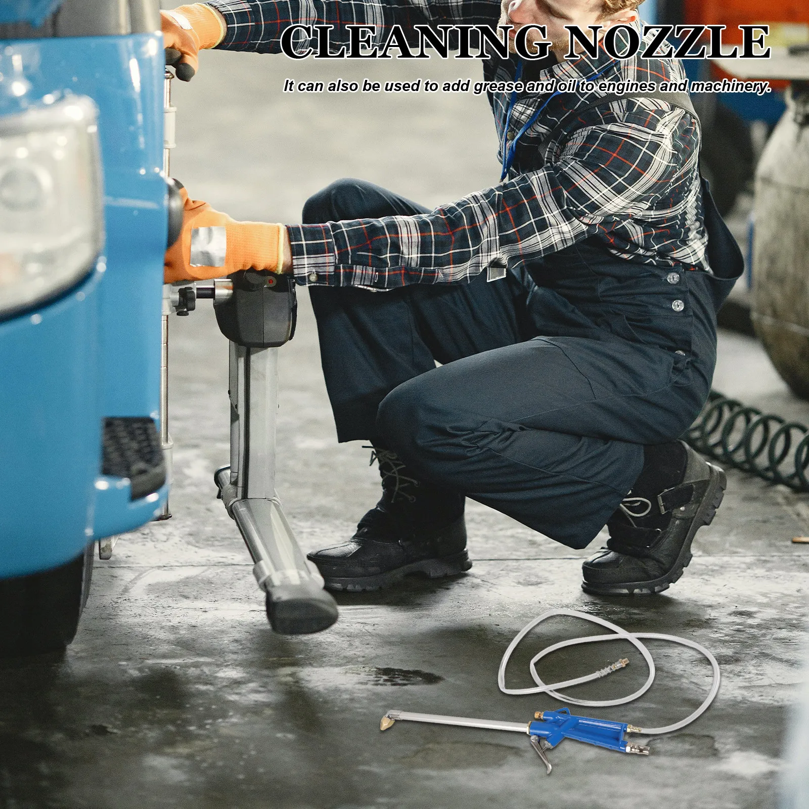 

Пневматический распылитель для очистки двигателя, инструмент для чистки масла в автомобилях, мотоциклах, лодках, пневматический распылитель для двигателя