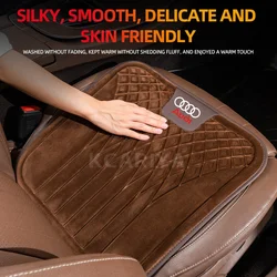 For AUDI Car thermal cushion S Line S3 4 5 6 RS3 RS4 Q3 Q5 7 8 TT A3 4 5 6 7 8 Series Car Seat Cushions Car interior accessories