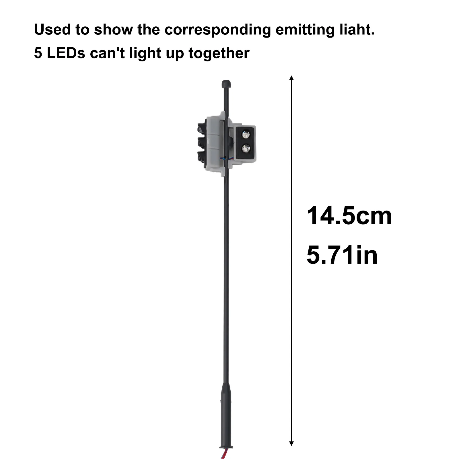 G Gauge LED Traffic Light Kit for Model Train Layouts with Pedestrian Signals Vehicle Lights and Control Panel