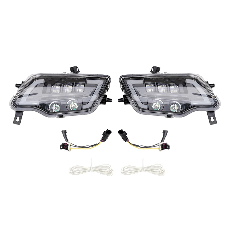 Front Led Headlight DRL with Turn Light atv utv Headlight for Honda Pioneer Talon Foreman Rubicon Rancher 2014-2024