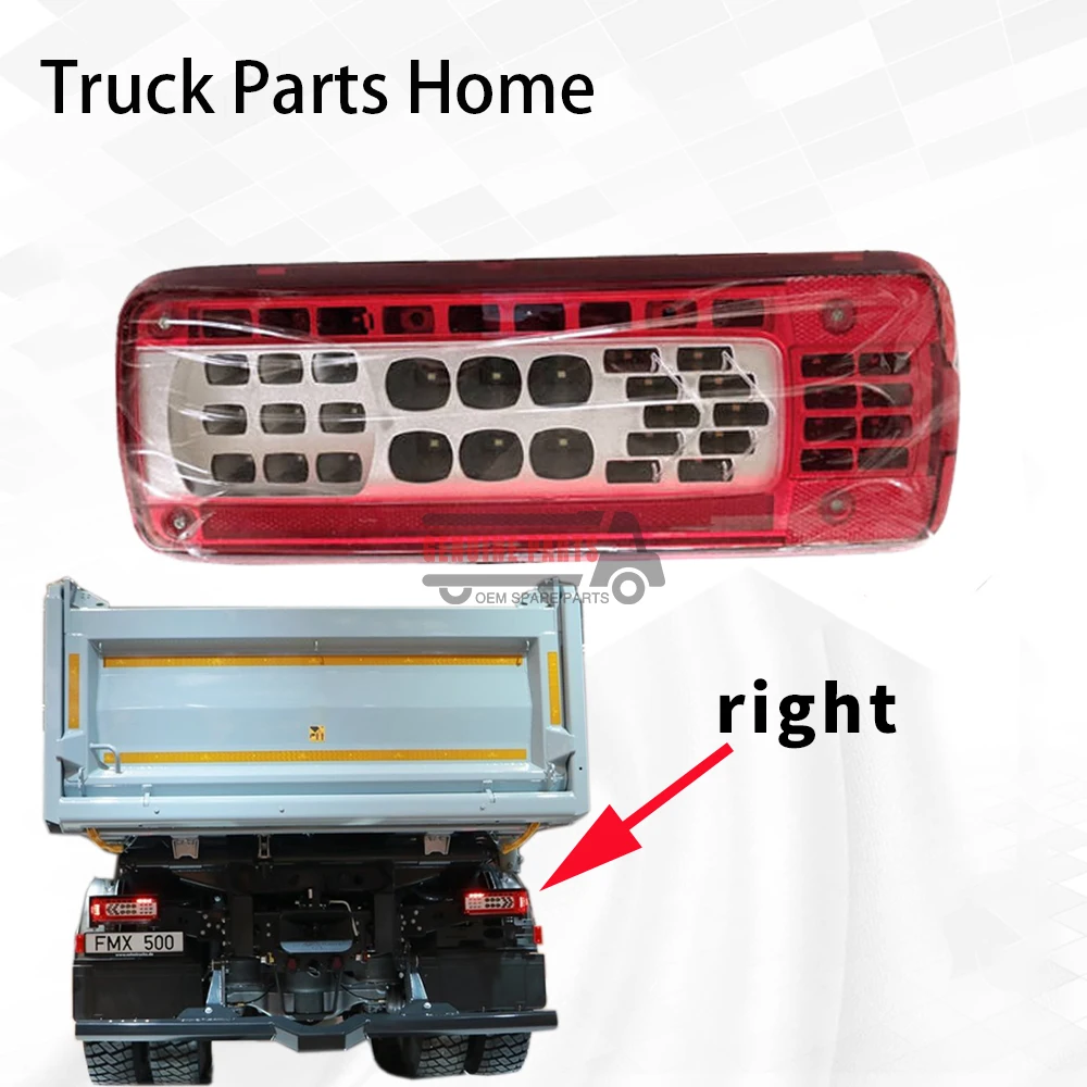 

24V led truck tail light for volvo truck FM02 FMX 500 led tail light E APPROVE 21735299 82483074 82483073