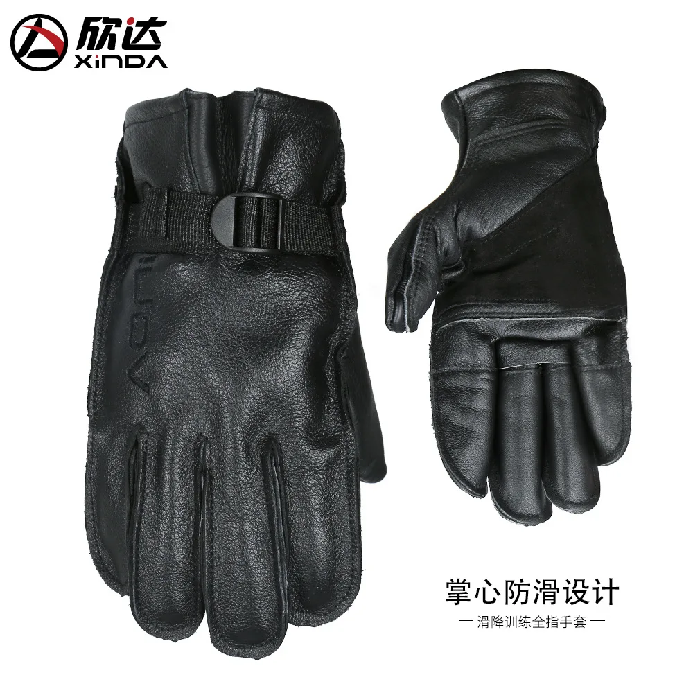 

Outdoor Mountaineering Leather Gloves, Special For Fitness Training, Climbing, Cycling, Downhill, P483