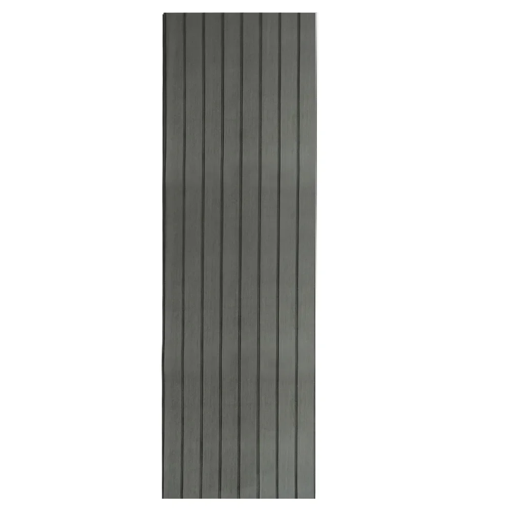 45*240*0.6cm EVA Teak Sheet Car Marine Boat Flooring Non-slip Mat Yacht Inflatable Boat Decking Self-Adhesive Anti Skid Pad