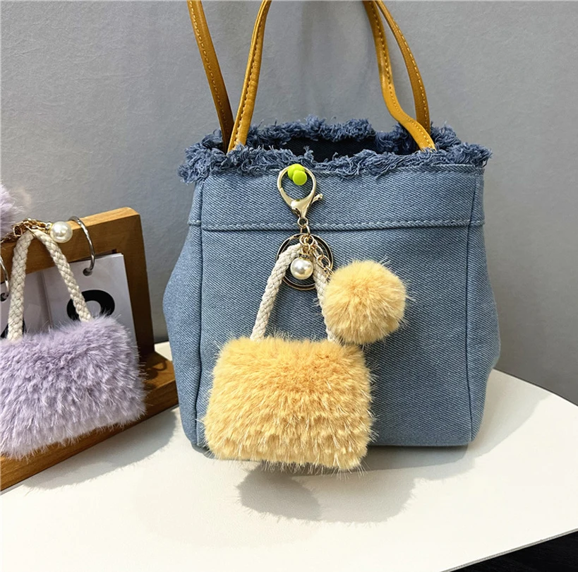 لطيف المفاتيح حقيبة ظهر أنيقة معلقة المفاتيح المرأة 2026 العصرية الاكسسوارات المفاتيح أفخم ل الزي الديكور على ظهره #6