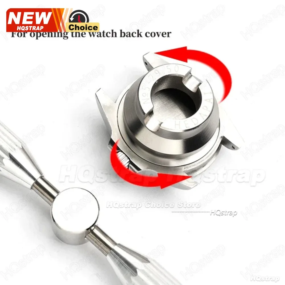 مزيل غطاء فتاحة الغطاء الخلفي للساعة لأدوات إصلاح رولكس لمجموعة أدوات إصلاح ساعة تيودور #3