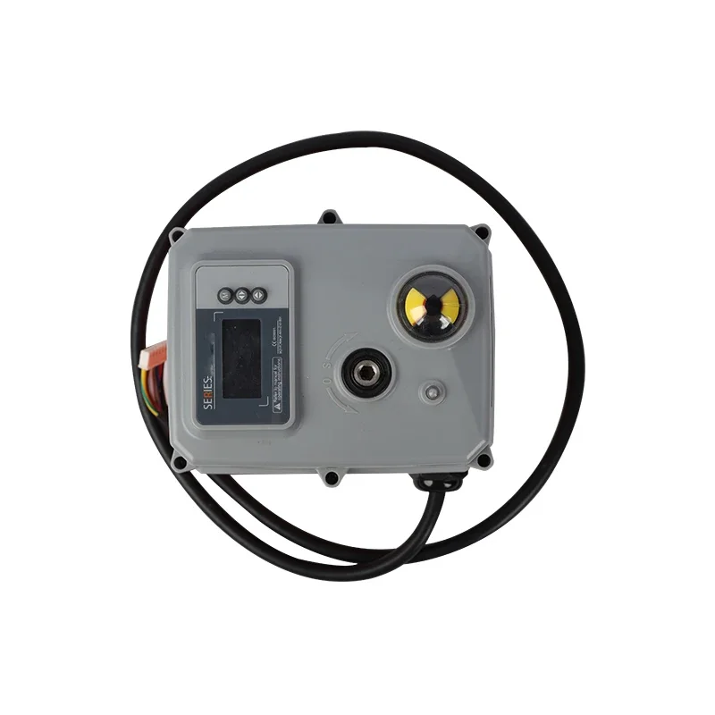 Intelligent 4-20ma Motorized Actuator ON OFF 12V 24V DC Quarter Turn Actuator 90 degree Electric Valve Actuator Price