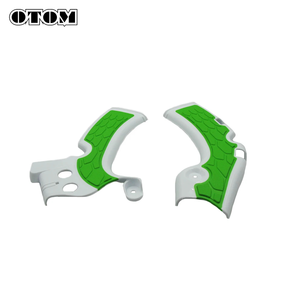 OTOM 2009-2018 Motorcycle X-Grip Frame Guard Cover Protection Shell For KAWASAKI KX250F KX450F Accessories Motocross Dirt Bikes