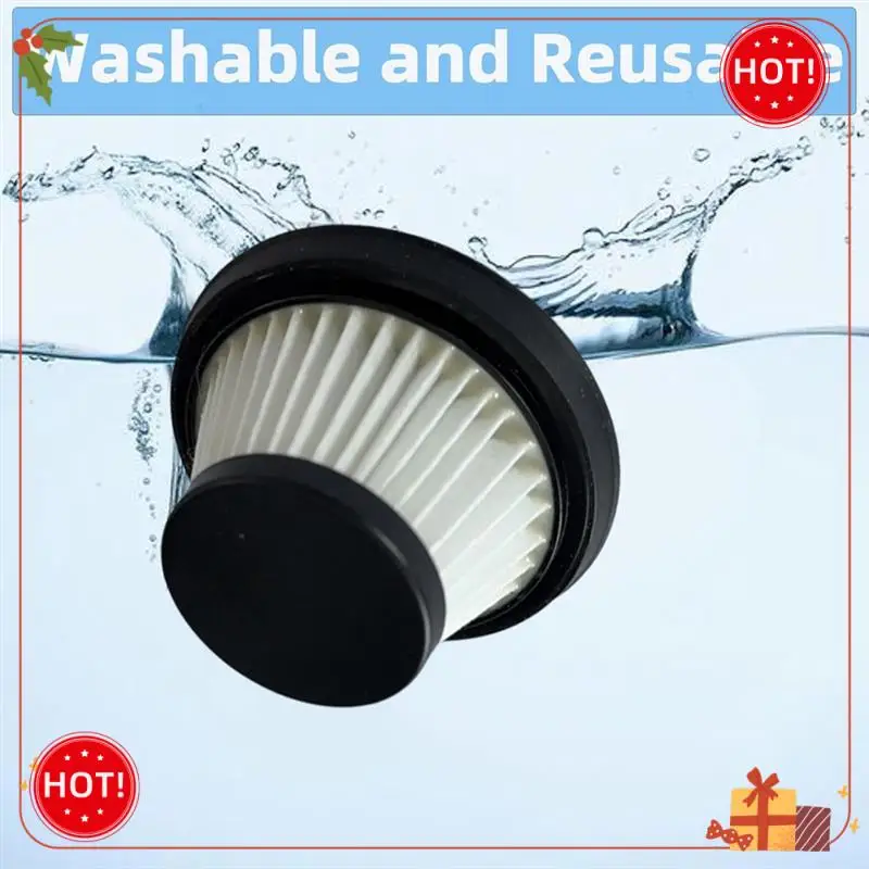 마력 오리 Vac 소형 진공 청소기 세척 가능 필터 진공 부품 용 ABLE-4PCS 교체 필터