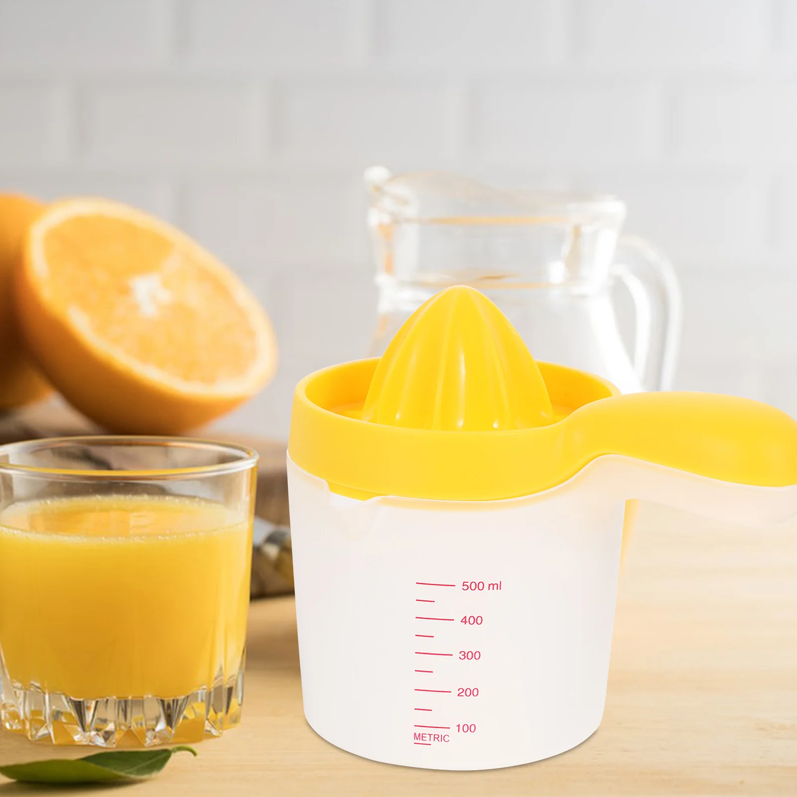 

Manual Lemon Small Yellow Kitchen Supply H Press Fruit Squeezer Manual Citrus Juicer PP Widely Used Kiwi Juice