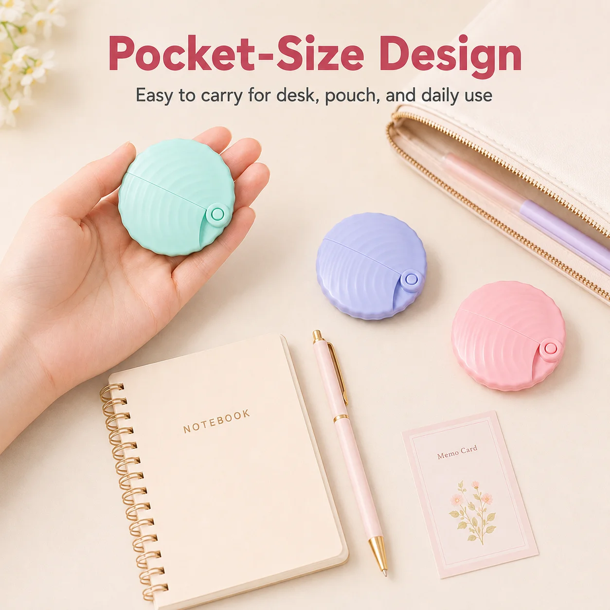 Random Color Shell Shaped Mini Flip Utility Knife Paper Cutter Box Opener Craft Cutting Tool for Office Home DIY