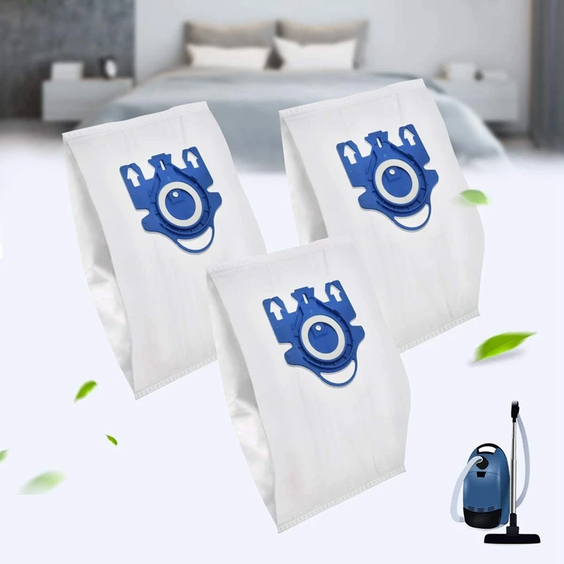 Miele Type GN 진공 청소기용 교체 먼지 봉투, 필터 4 팩, S2 S5 S8 C1 C3 진공 청소기 액세서리, 10 개