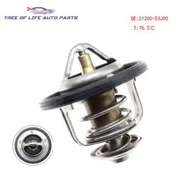 21200-53J00 Engine Coolant Thermostat 76.5c For Nissan 200SX Frontier Xterra Pickup Altima INFINITI G20 1995-2004 2120053J00