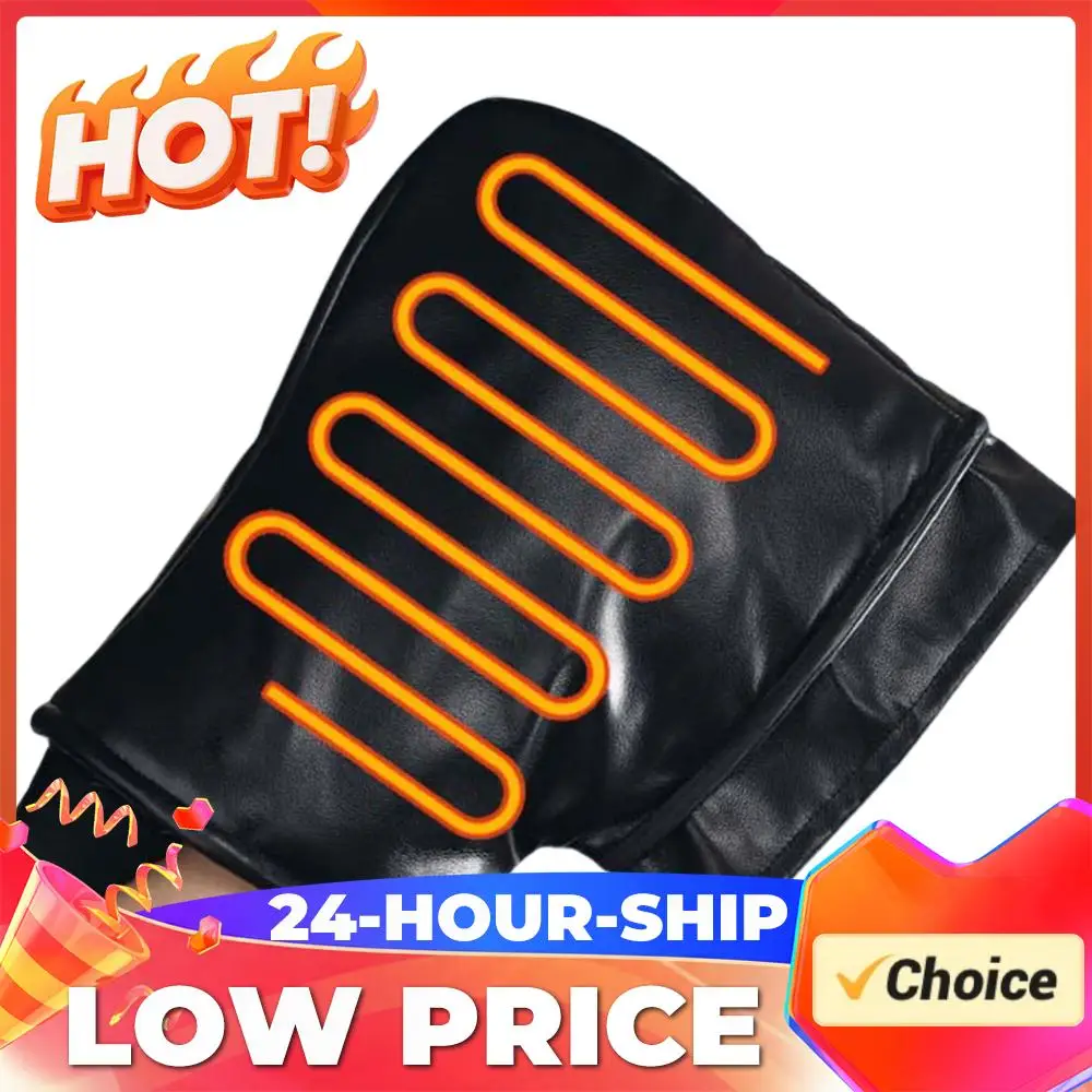 

Electric Heating Handlebar Gloves Waterproof Cycling Hands Warmer Gloves Windproof Reflective for Bicycle MTB Motorcycle Scooter